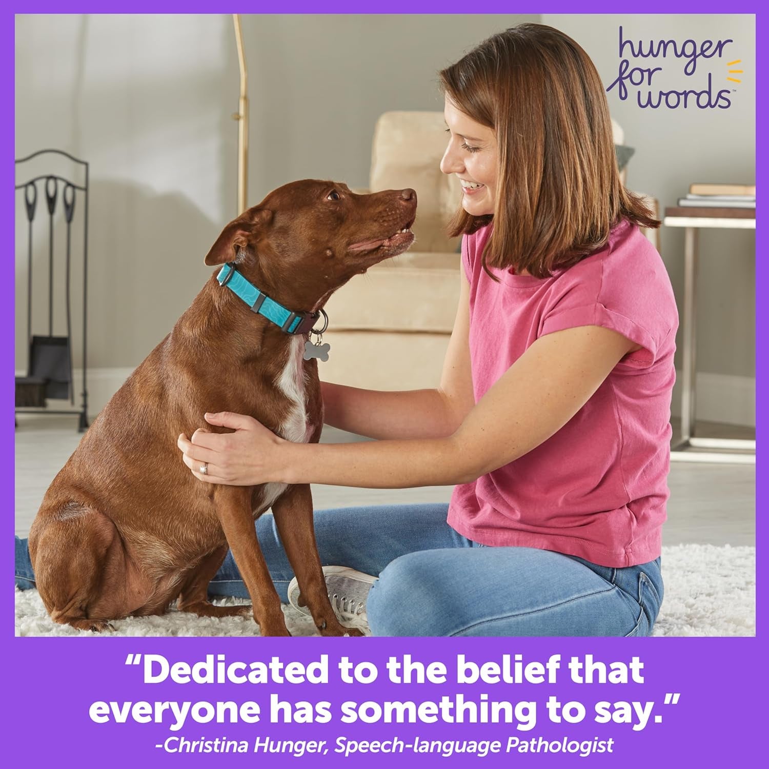 Hunger for Words Talking Pet Button Mat - Dog Button Mat, Dog Buttons for Communication, Puppy Training Tools, Learning Toys for Dogs and Cats, Pet Talk Communication Board, Buttons Not Included